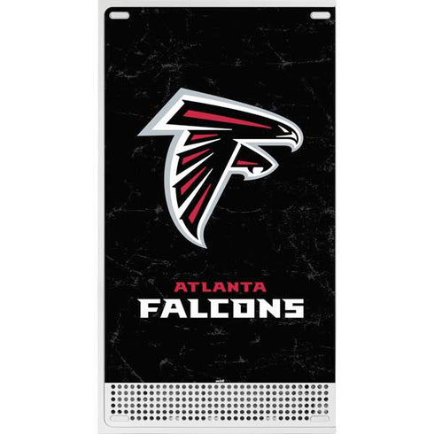 NFL Atlanta Falcons Distressed Xbox Series S Console Skin